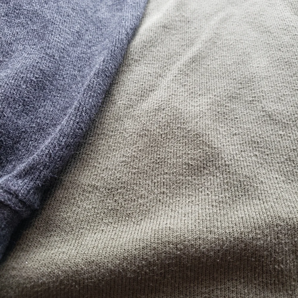 Izod Quarter Zip Long Sleeve Pullover, Grey & Olive Green, Men's XL - Picture 2 of 9